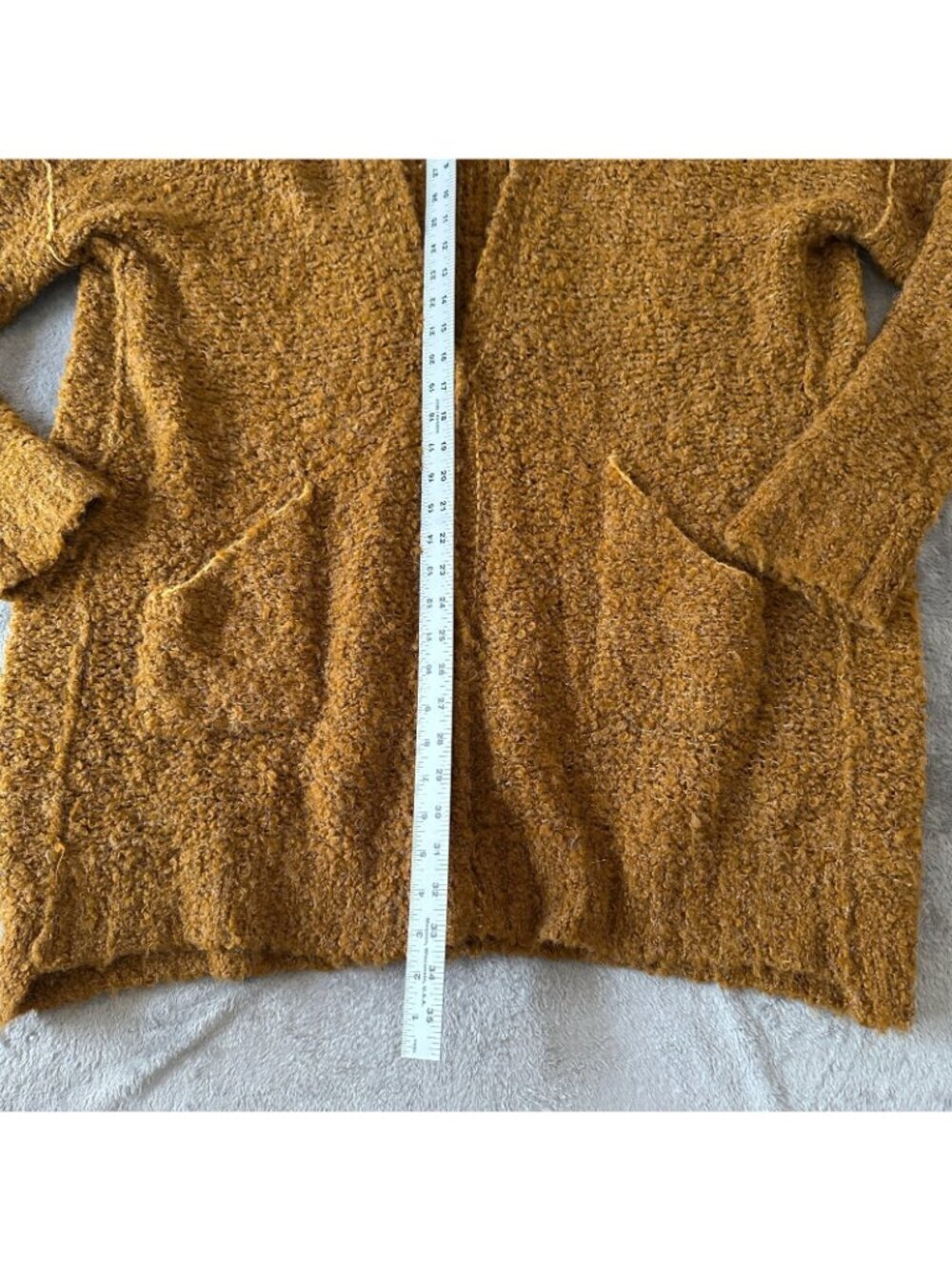 Free People Oversized Luxury Alpaca Blend Cardigan Sweater SMALL - Picture 4 of 8